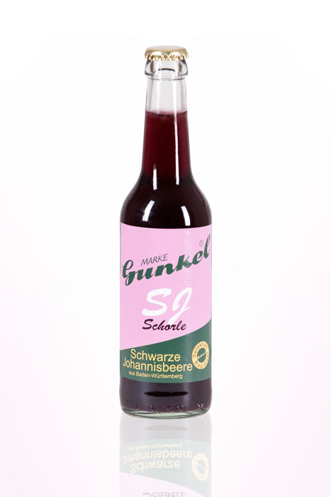 Schwarze-Johannisbeer-Schorle<br/>0.32 Liter Flasche